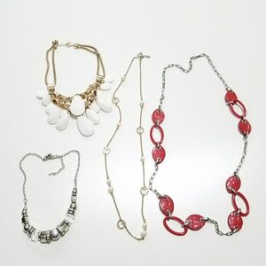 Bundle of 4 necklaces